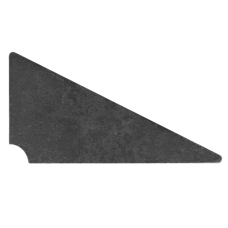 heneng 20 Pcs Triangle Gusset Plates with Weld Notch, 1-1/2" x 3" x 3/16", Weld-On Reinforcement Plates for Industrial & DIY Projects - Image 3